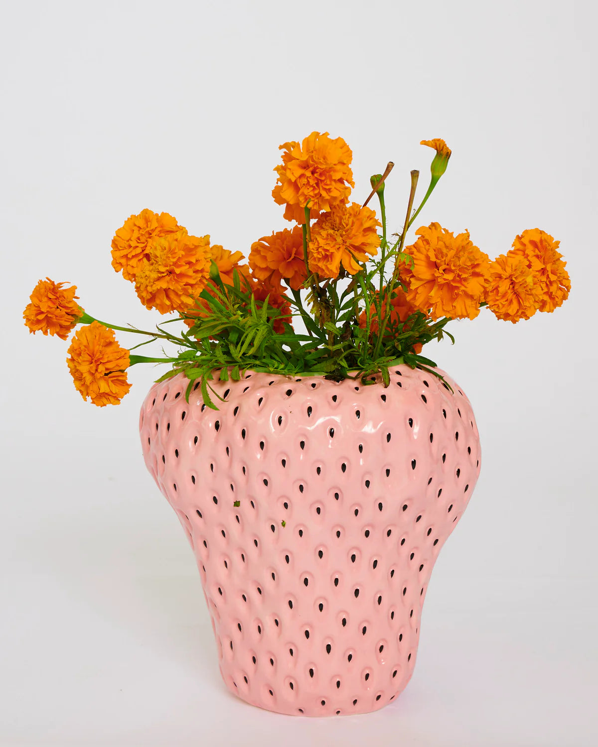 Kip & Co Pineberry Vase, Pink