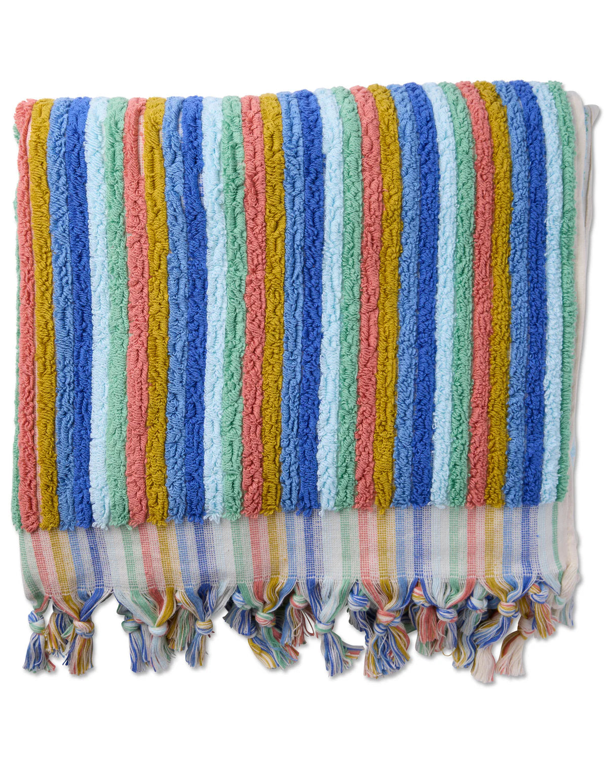 Kip & Co Turkish Bath Towel, Madeira Stripe