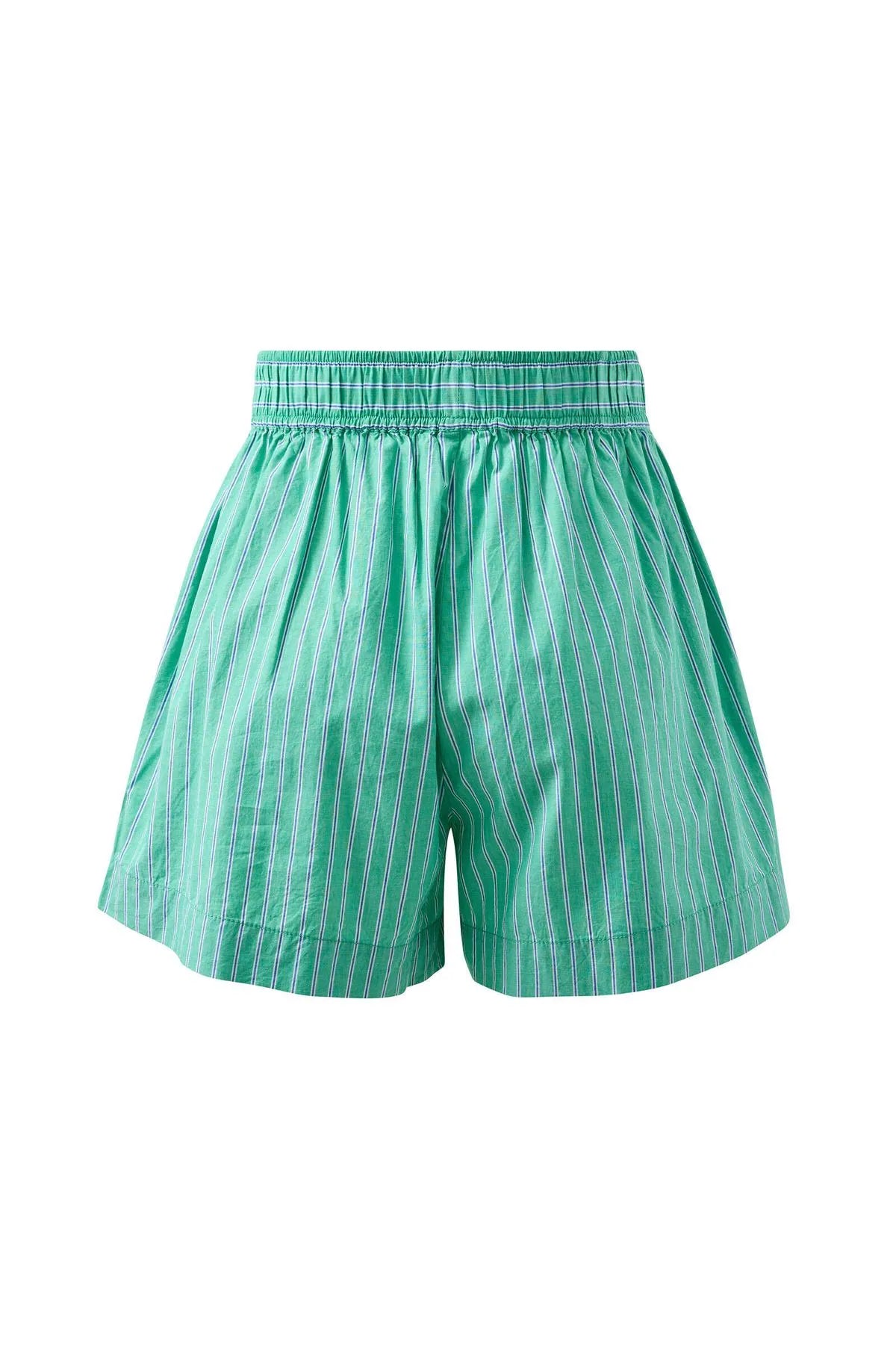 Ceres Life Mila Short, Zesty Green Triple Stripe