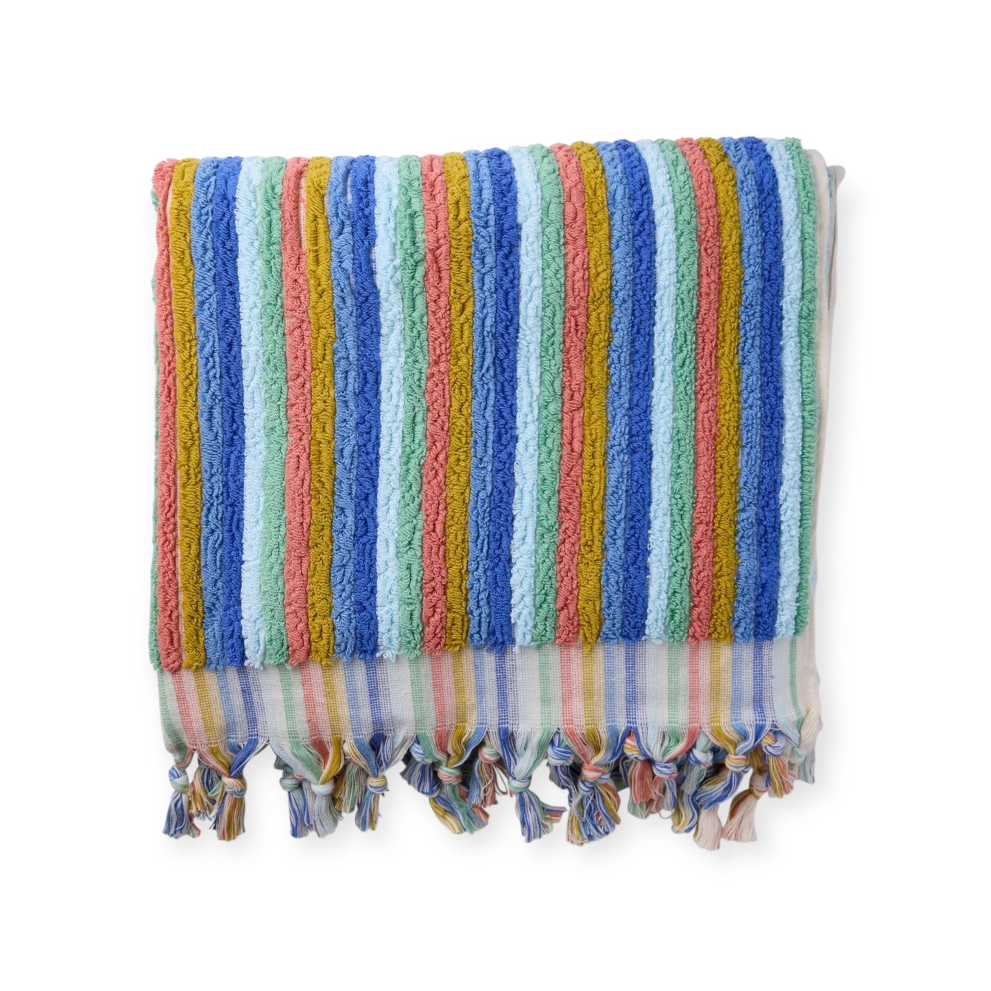 Kip & Co Turkish Bath Towel, Madeira Stripe