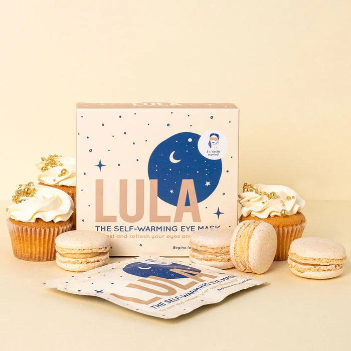 Lula Self Warming Eye Mask (5 pack), Vanilla