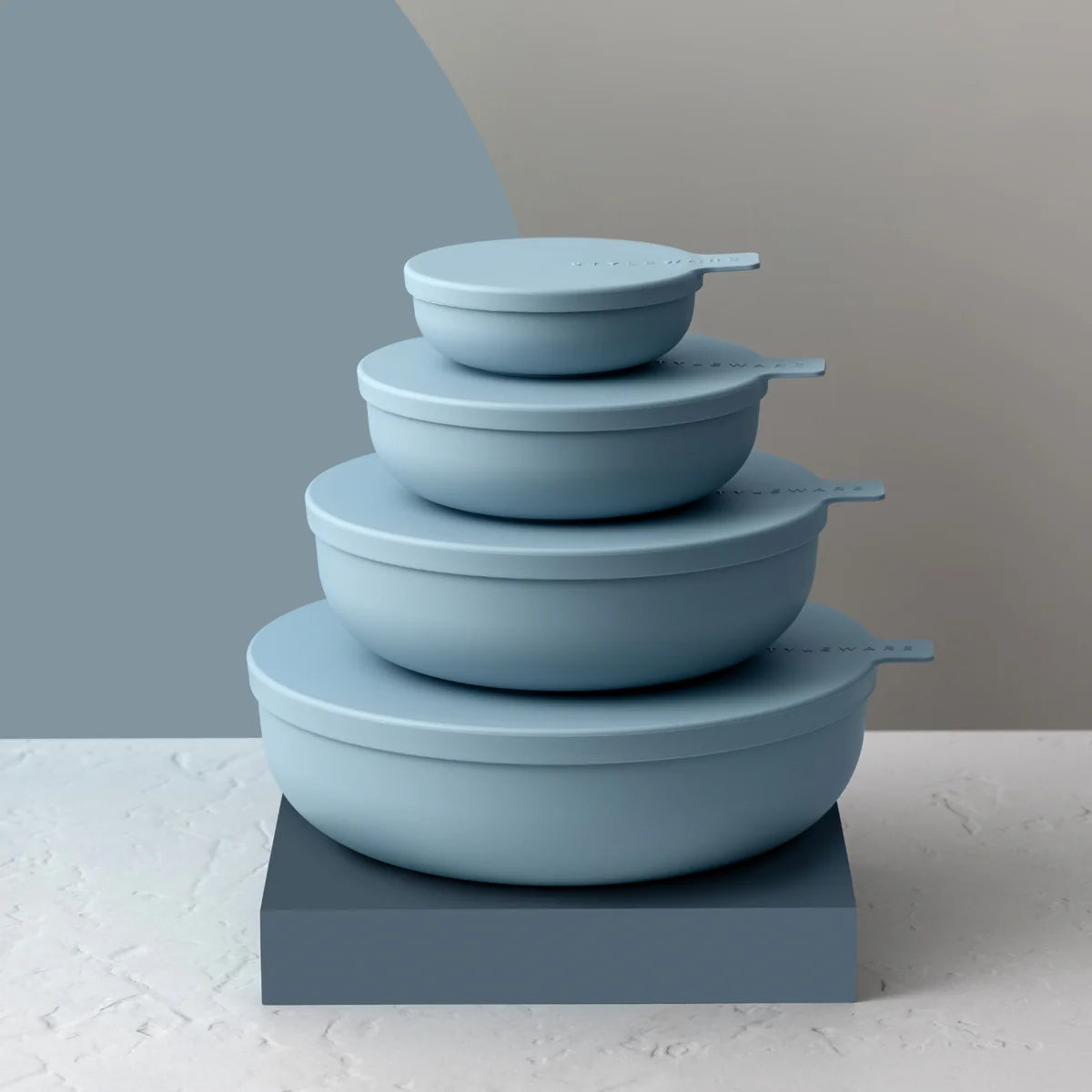Styleware Nesting Bowl 4 Piece, Sky