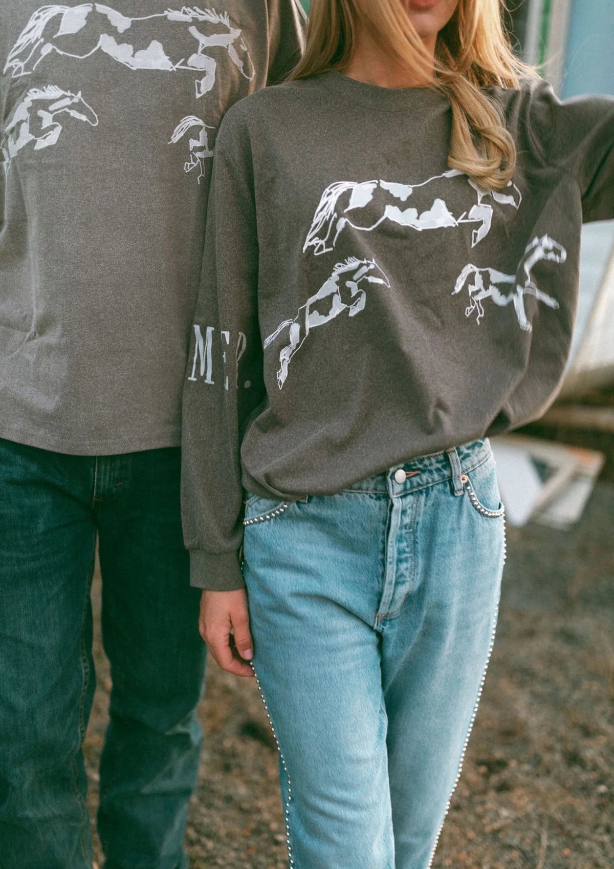 FAR MER. by Whitney Stampede Long Sleeve TShirt