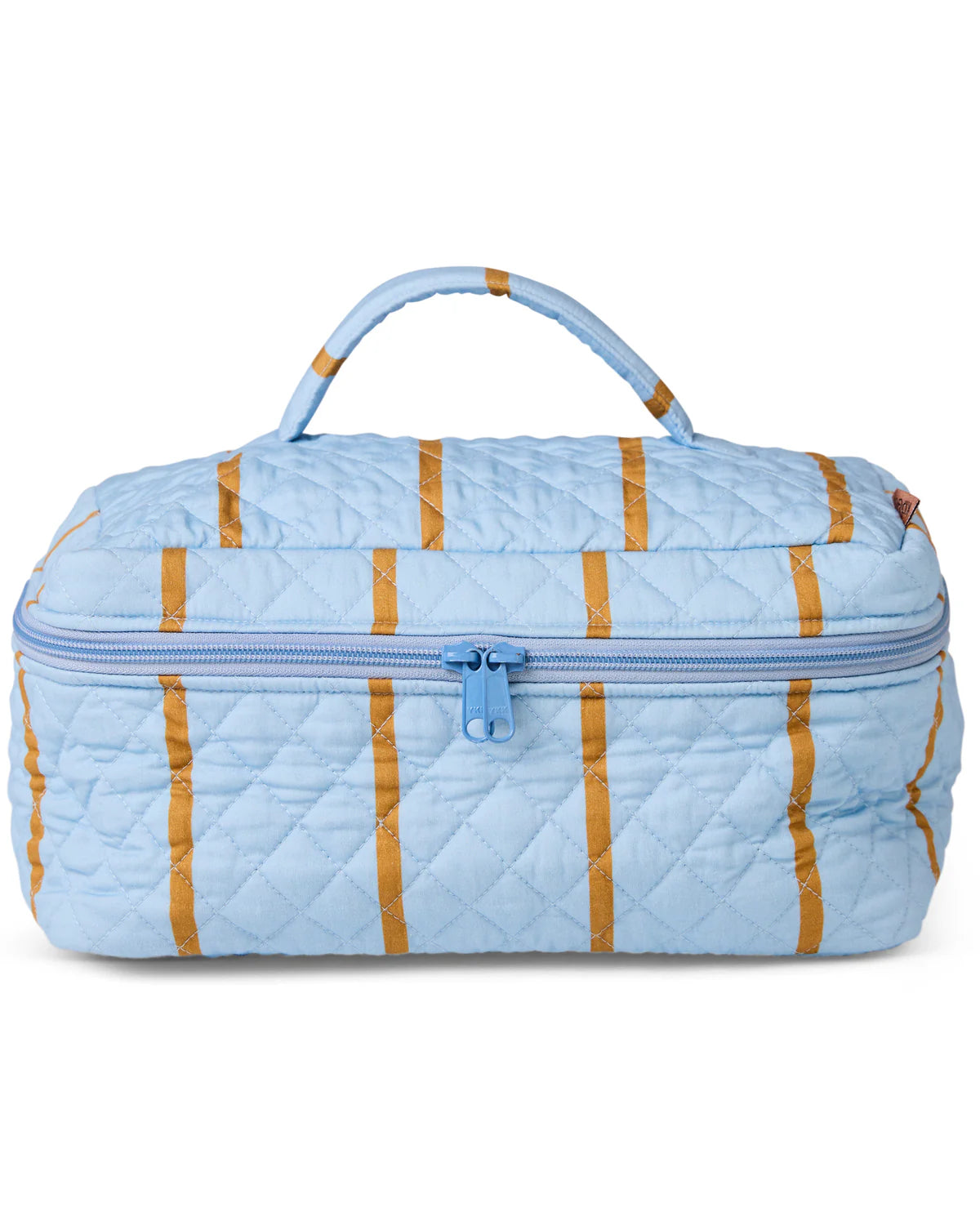 Kip & Co Quilted Cotton Toiletry Case, Cosmo Stripe