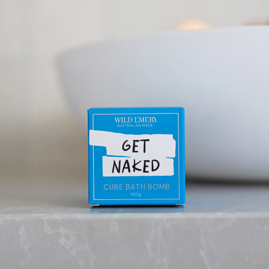 Wild Emery Bath Bomb, Get Naked