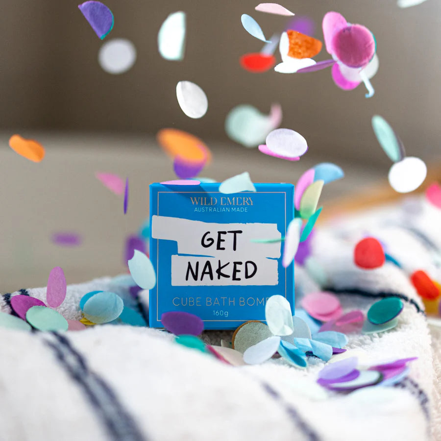 Wild Emery Bath Bomb, Get Naked