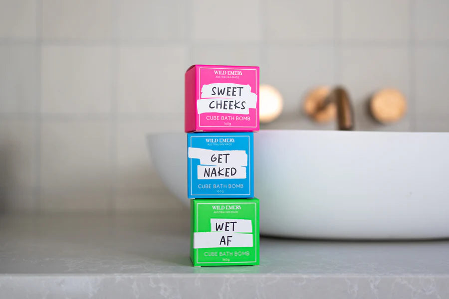 Wild Emery Bath Bomb, Get Naked