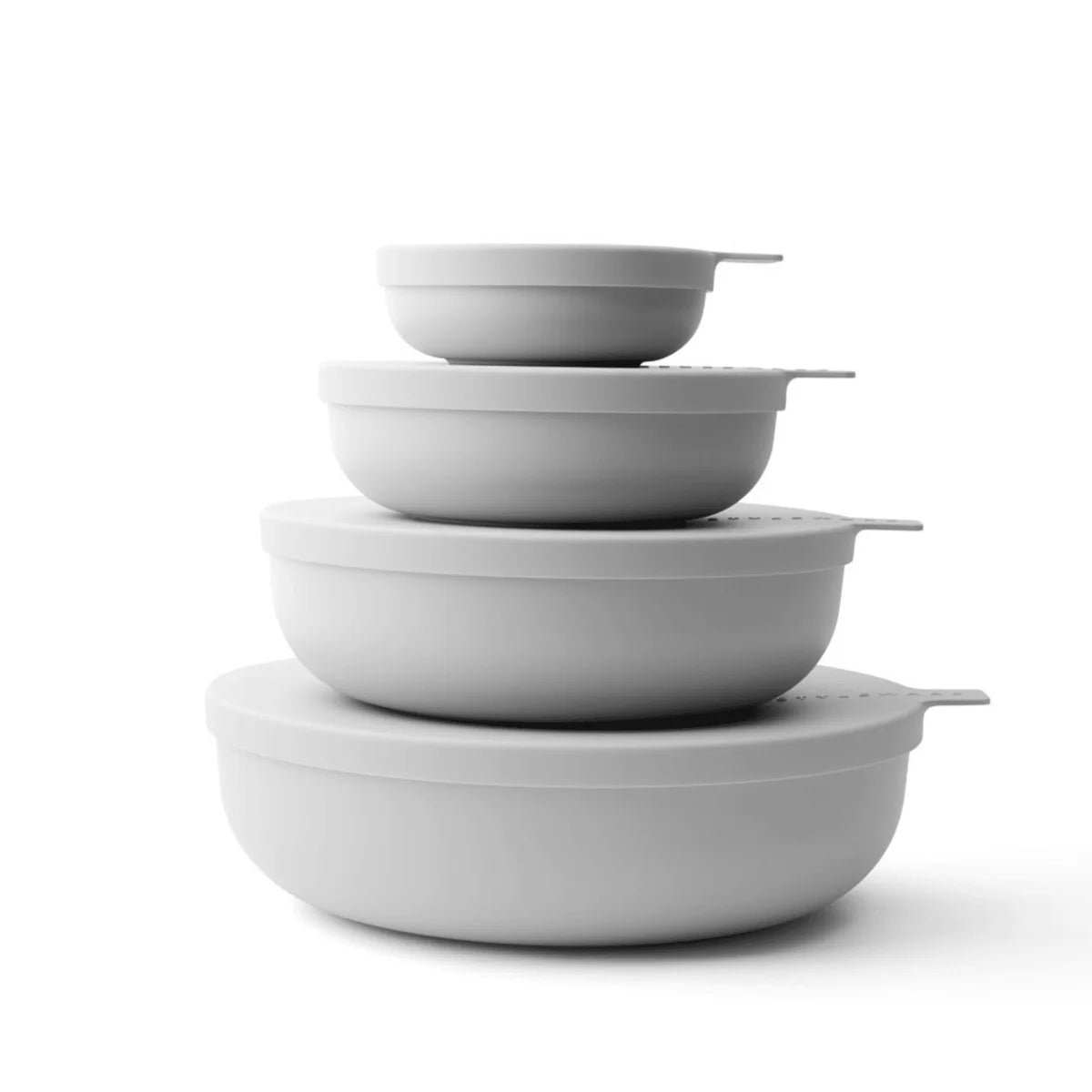Styleware Nesting Bowl 4 Piece, Smoke