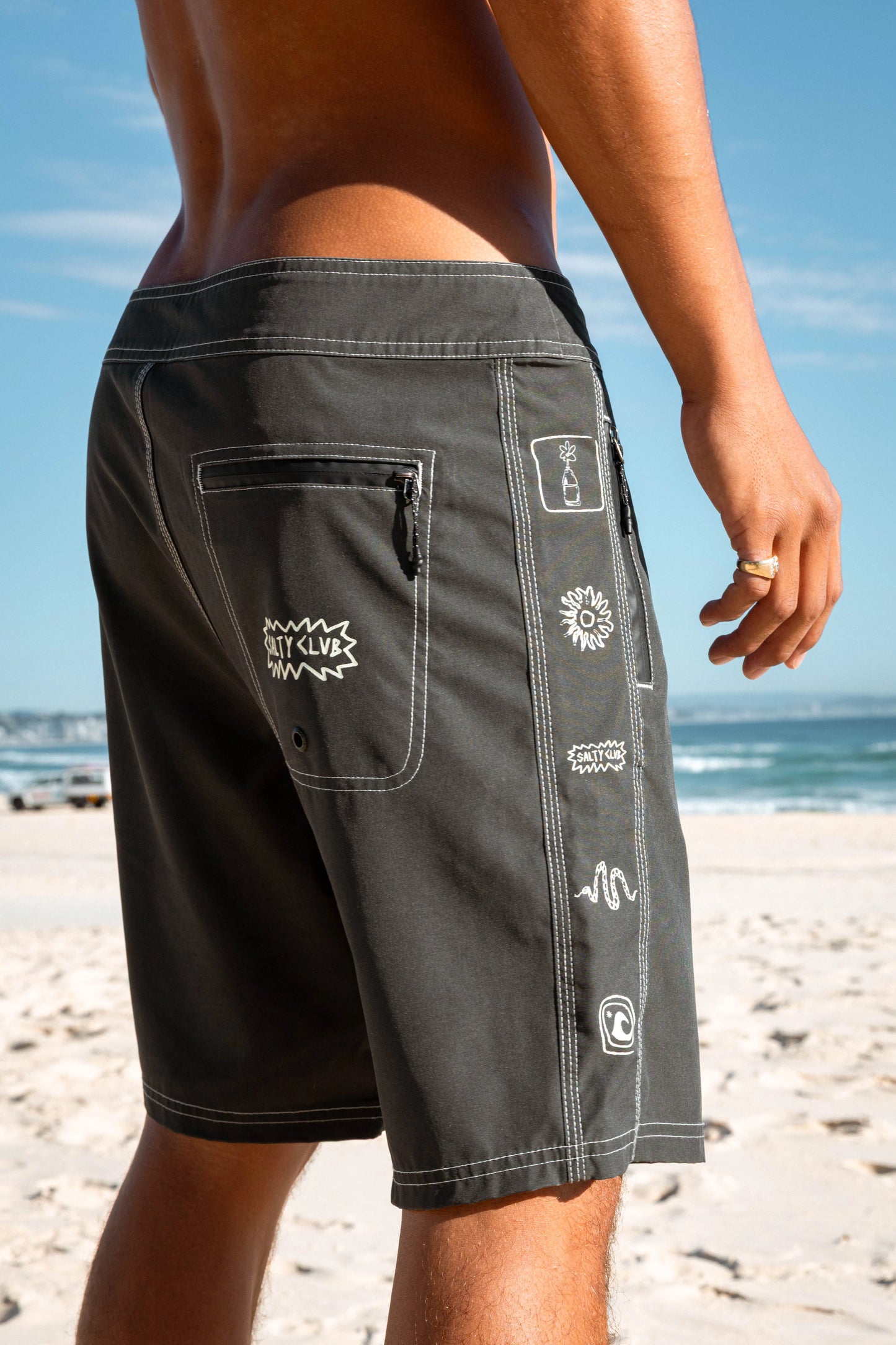 Olas Supply Co. Keramas Boardshorts, Mens