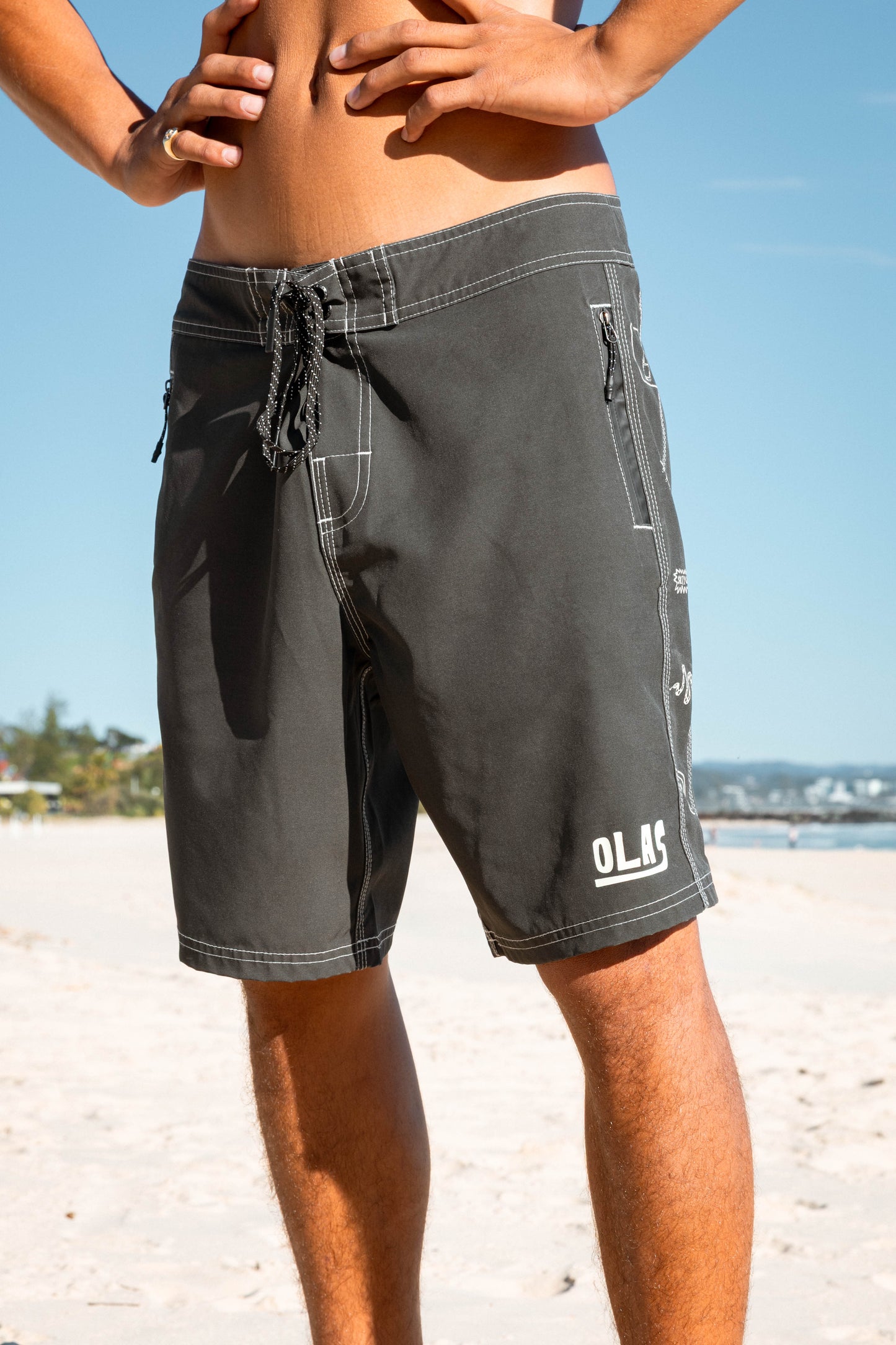 Olas Supply Co. Keramas Boardshorts, Mens