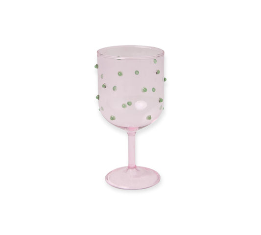 Kip & Co Mint Chip Wine Glass, 2 Piece Set