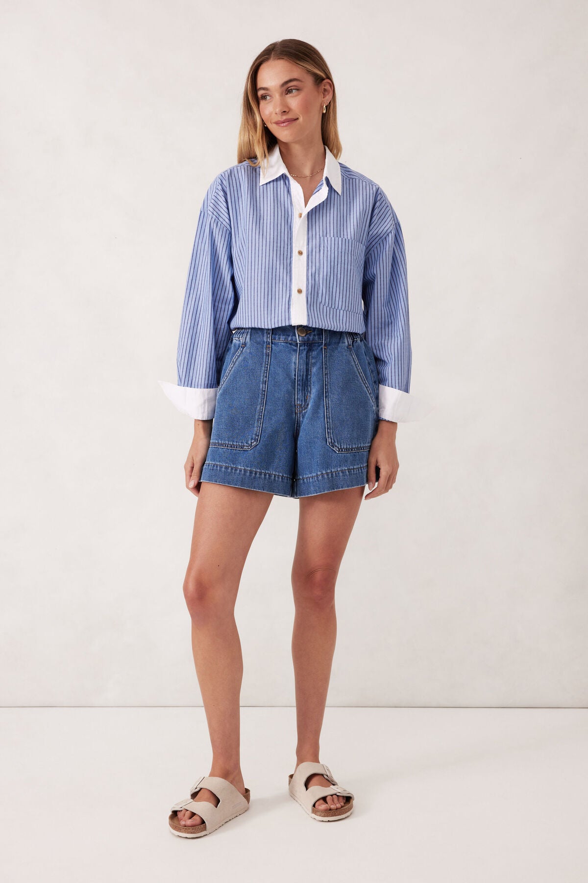 Ceres Life Weekender Short, Fresh Indigo
