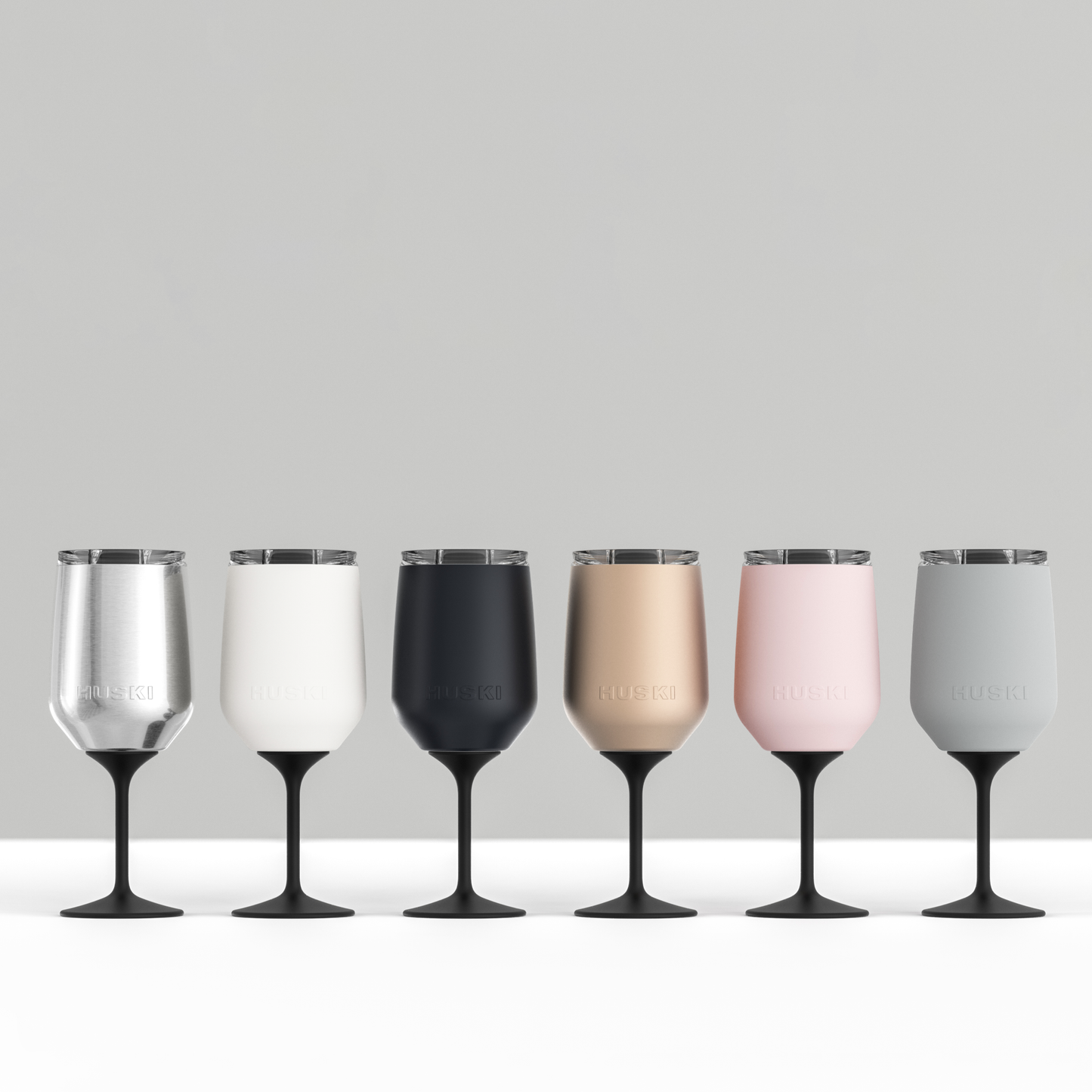 Huski Wine Tumbler 2.0, Brushed Stainless