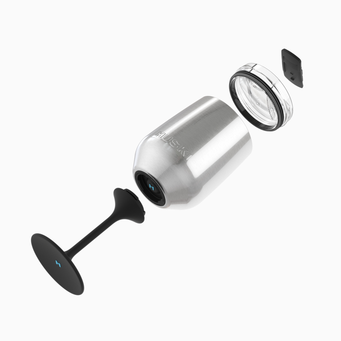 Huski Wine Tumbler 2.0, Brushed Stainless