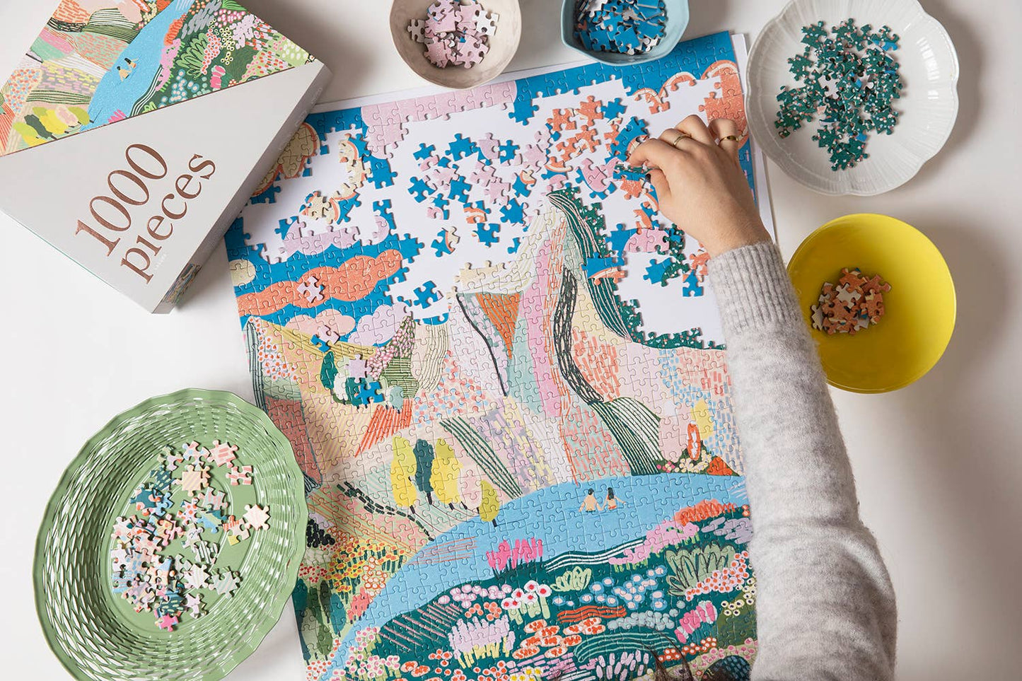 Journey Of Something 1000 Piece Puzzle, Laguna