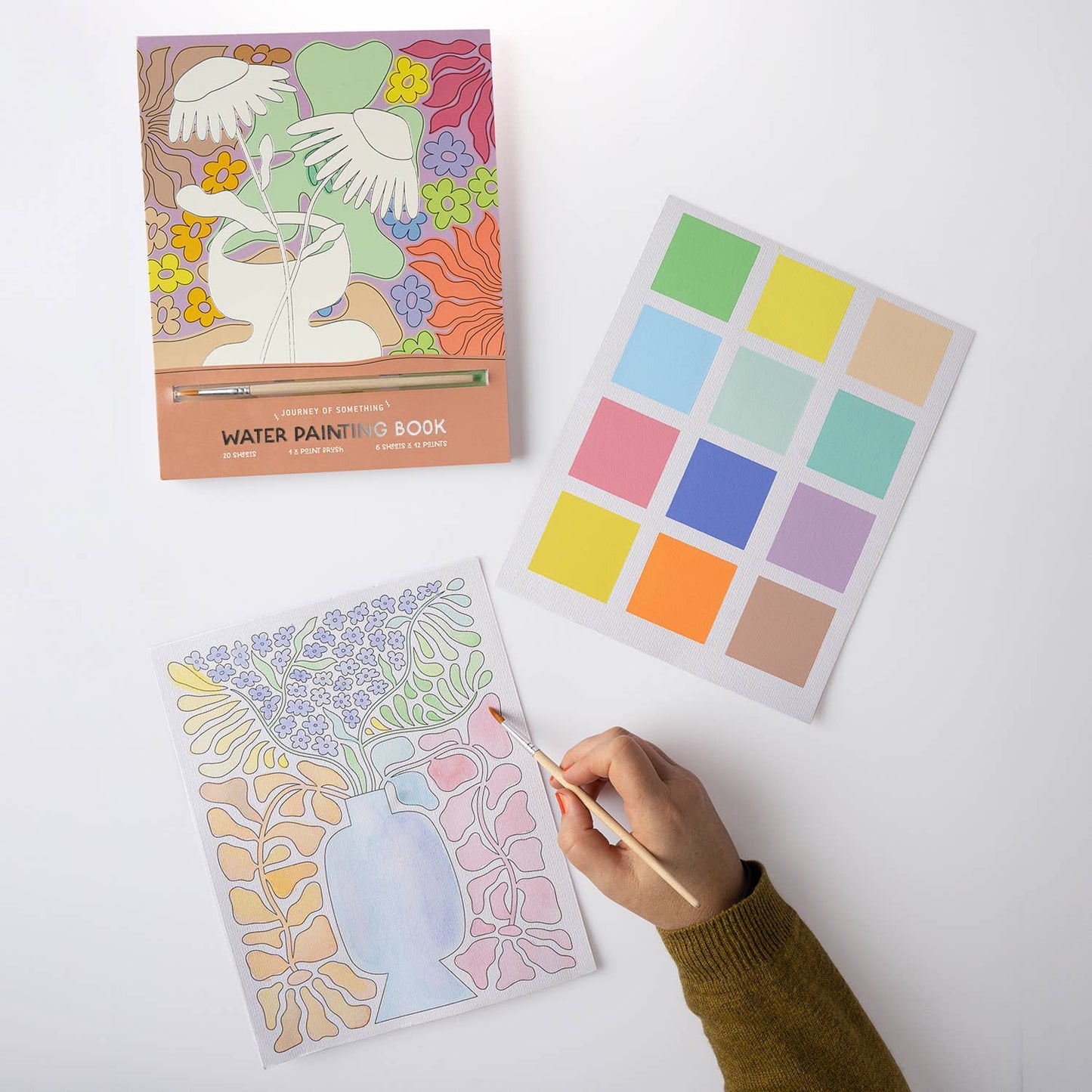 Journey Of Something Watercolour Painting Book
