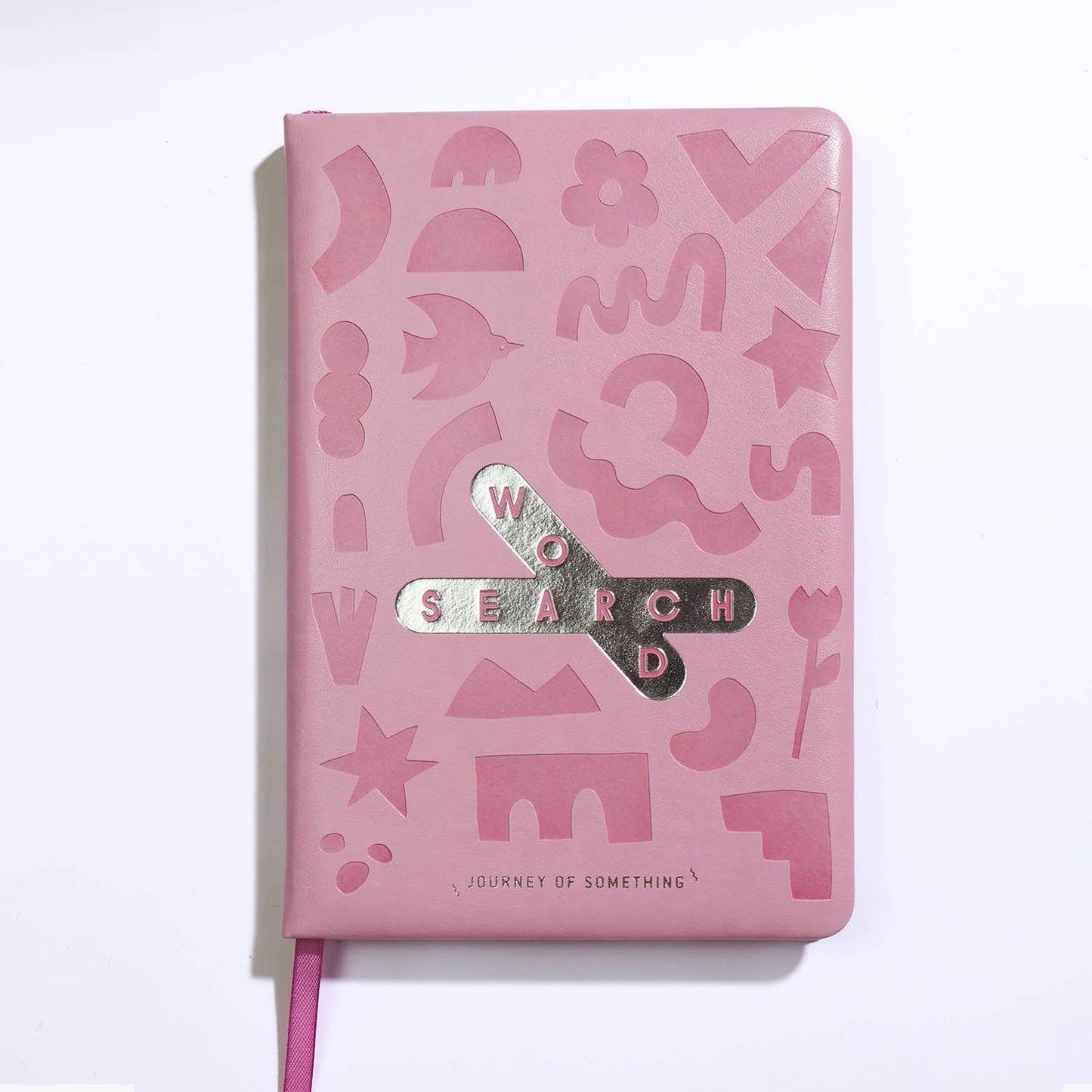 Journey Of Something Word Search Pink Abstract