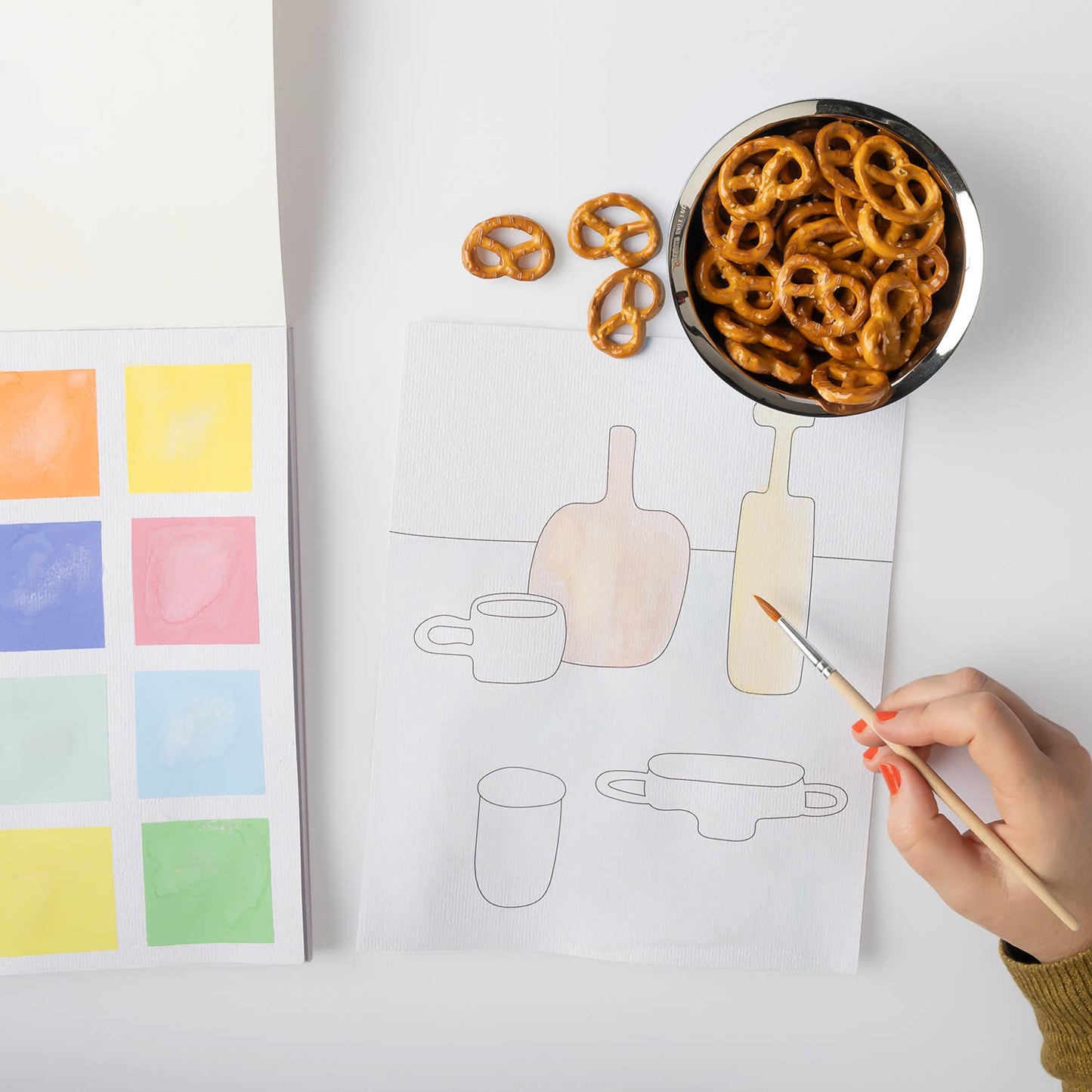 Journey Of Something Watercolour Painting Book