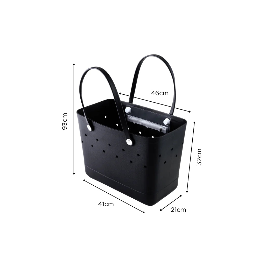 Kove & Co Maxi Tribe Bag, Black Coral