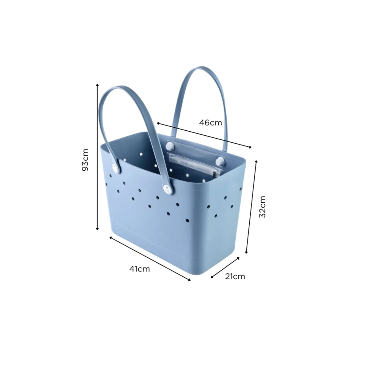 Kove & Co Maxi Tribe Bag, Dolphin Blue