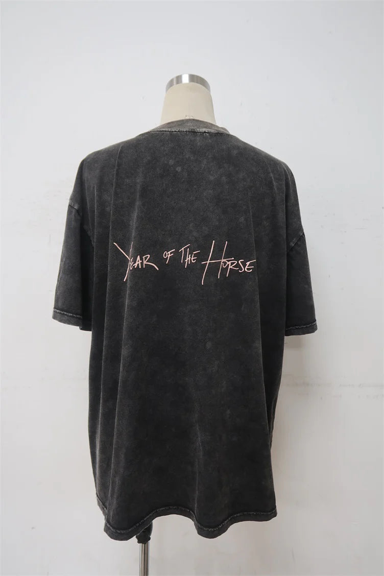 Peach & Parla Year of the Horse Tee