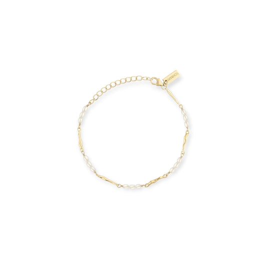 ToniMay Aphrodite Pearl Bracelet, Gold