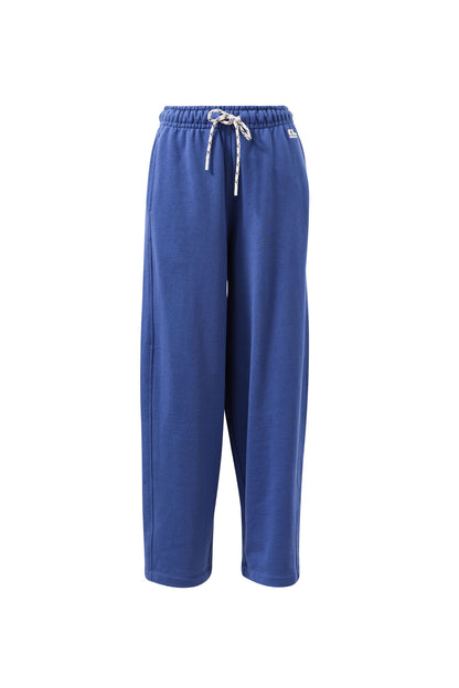 Ceres Life Jenna Tapered Trackpant, Washed Navy