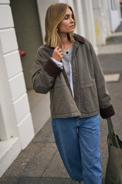 Ceres Life Blair Barn Jacket, Moss