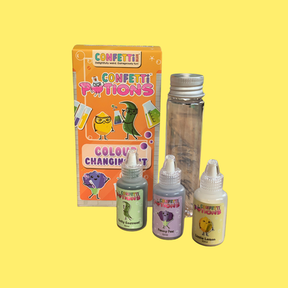 Confetti Blue Colour Changing Mini Potion Kit