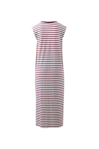 Ceres Life Paloma Dress, Pomegranate Stripe