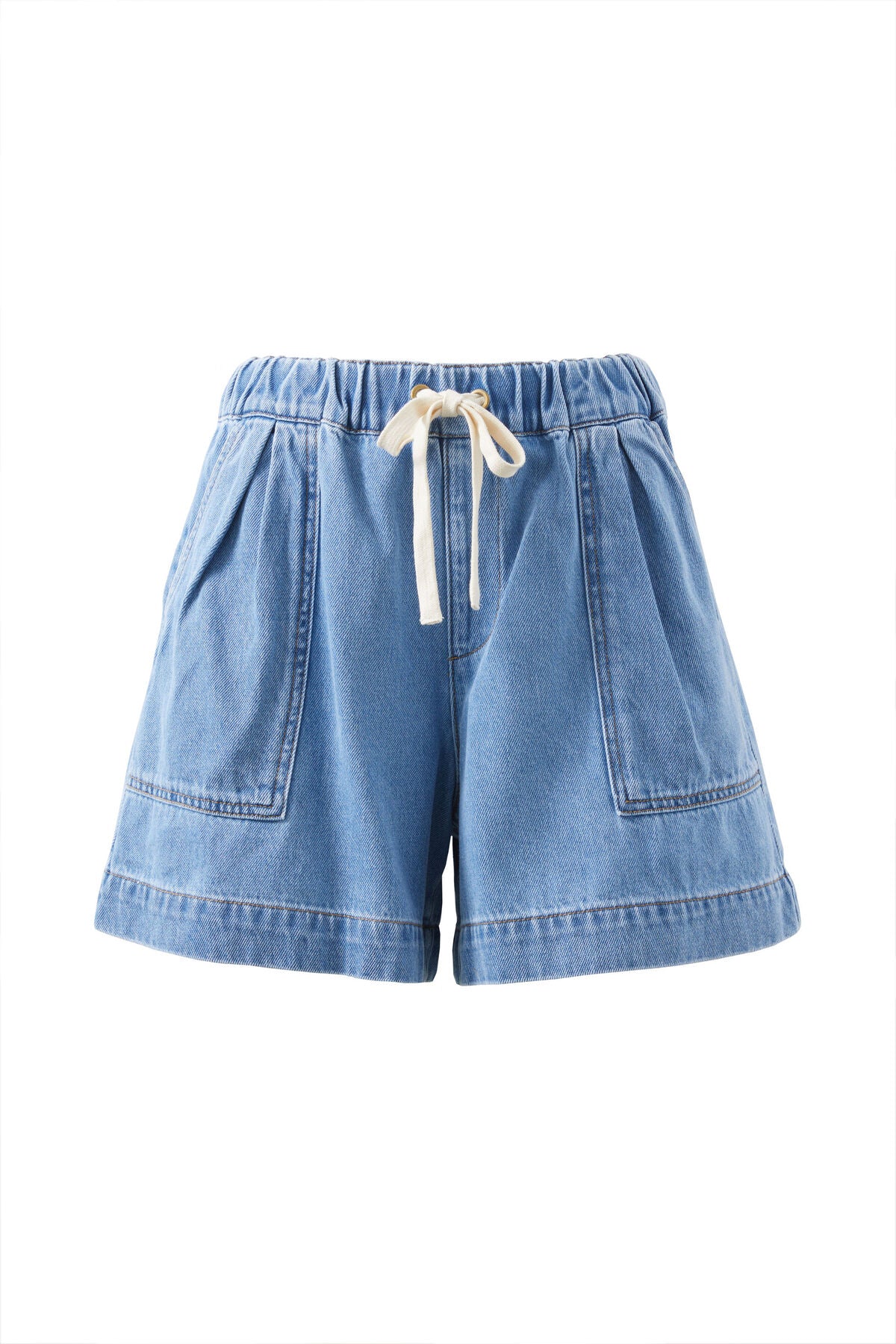 Ceres Life Relaxed Everyday Short, Mid Blue Wash