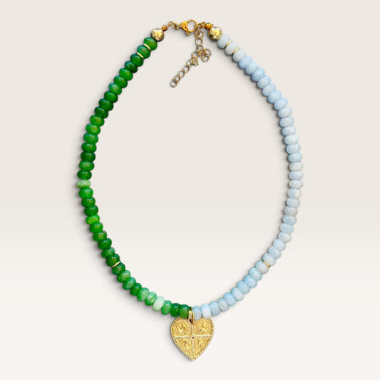 Mosk Melbourne Necklace, Sea Kiss