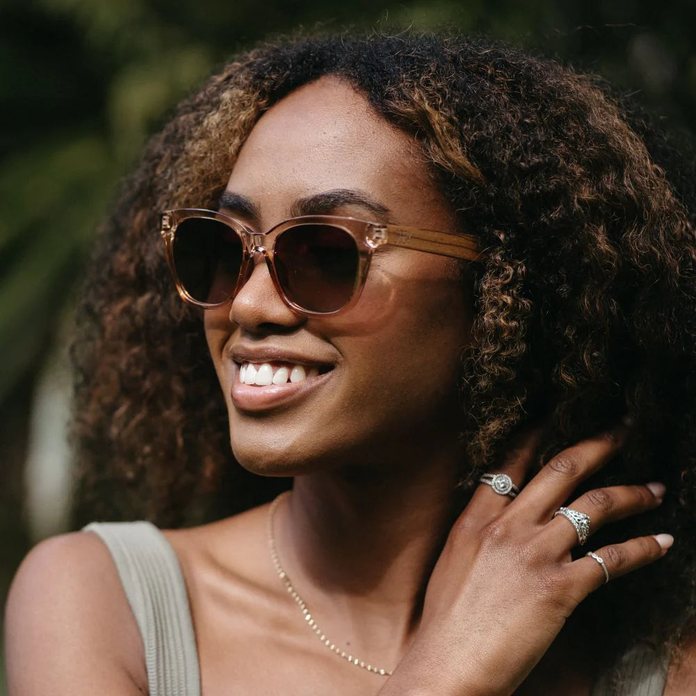 Soek Lila Grace Sunglasses, Champagne