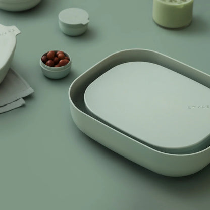 Styleware Nesting Tray 2-Piece Set, Eucalyptus
