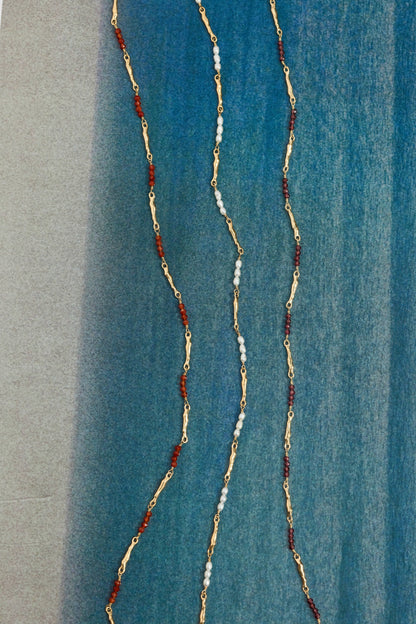 ToniMay Aphrodite Pearl Necklace, Gold