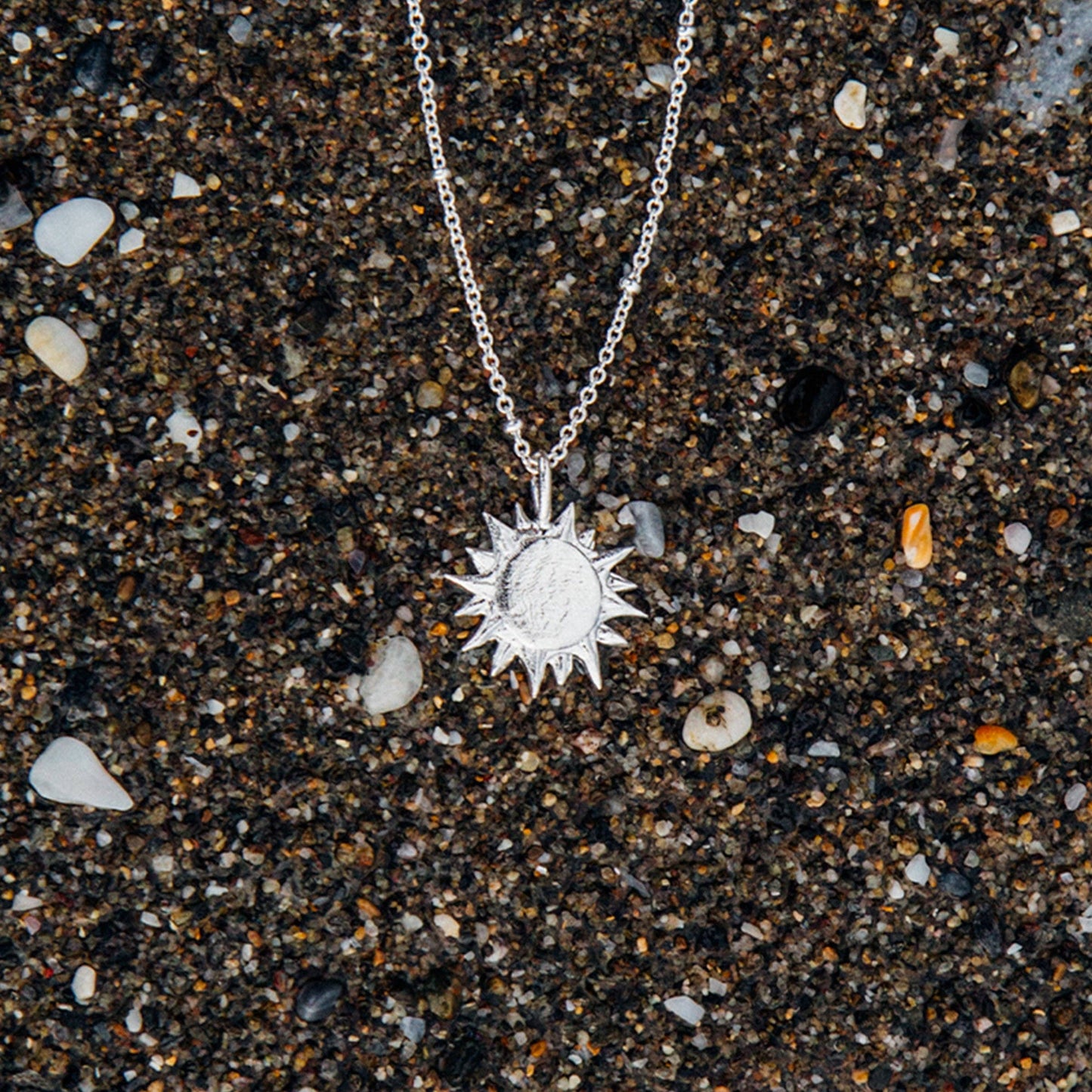 Agapée Solea Silver Necklace