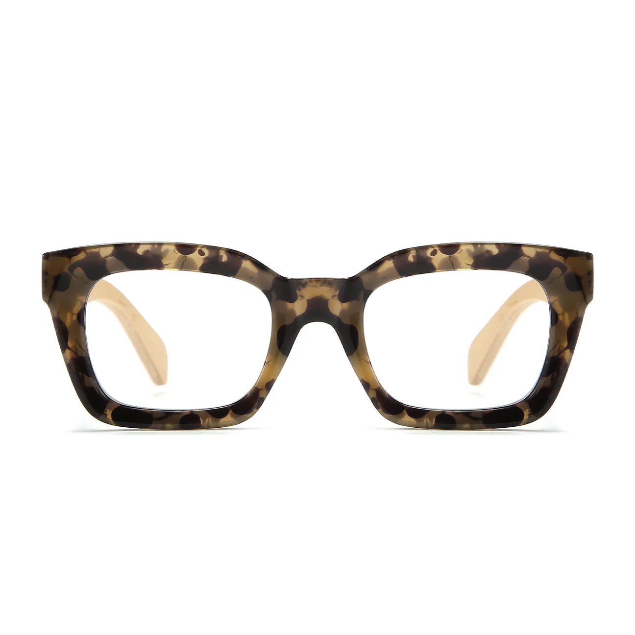 Soek Zahra Blue Light Magnifying Reader, Opal Tortoise