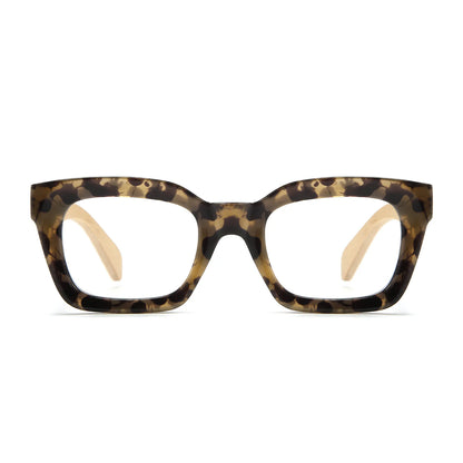 Soek Zahra Blue Light Magnifying Reader, Opal Tortoise