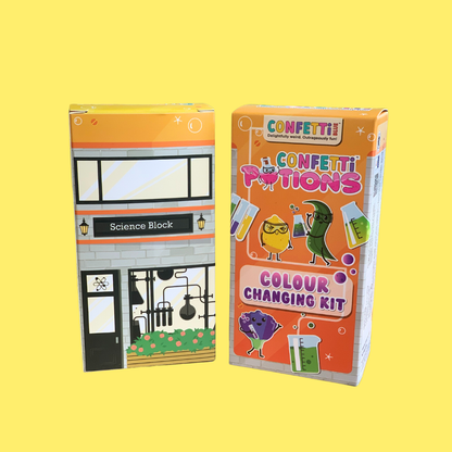 Confetti Blue Colour Changing Mini Potion Kit