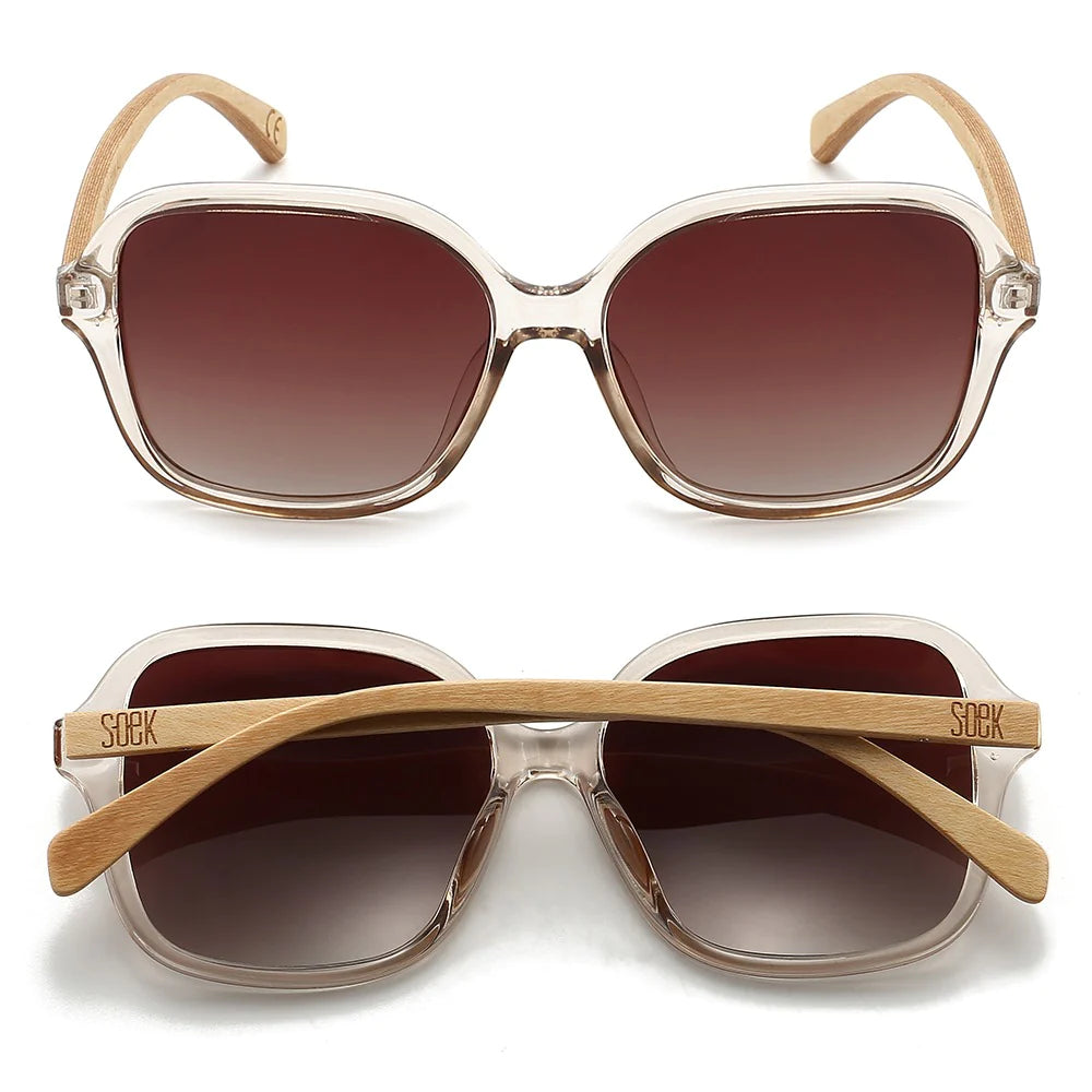 Soek Scarlett Sunglasses, Champagne