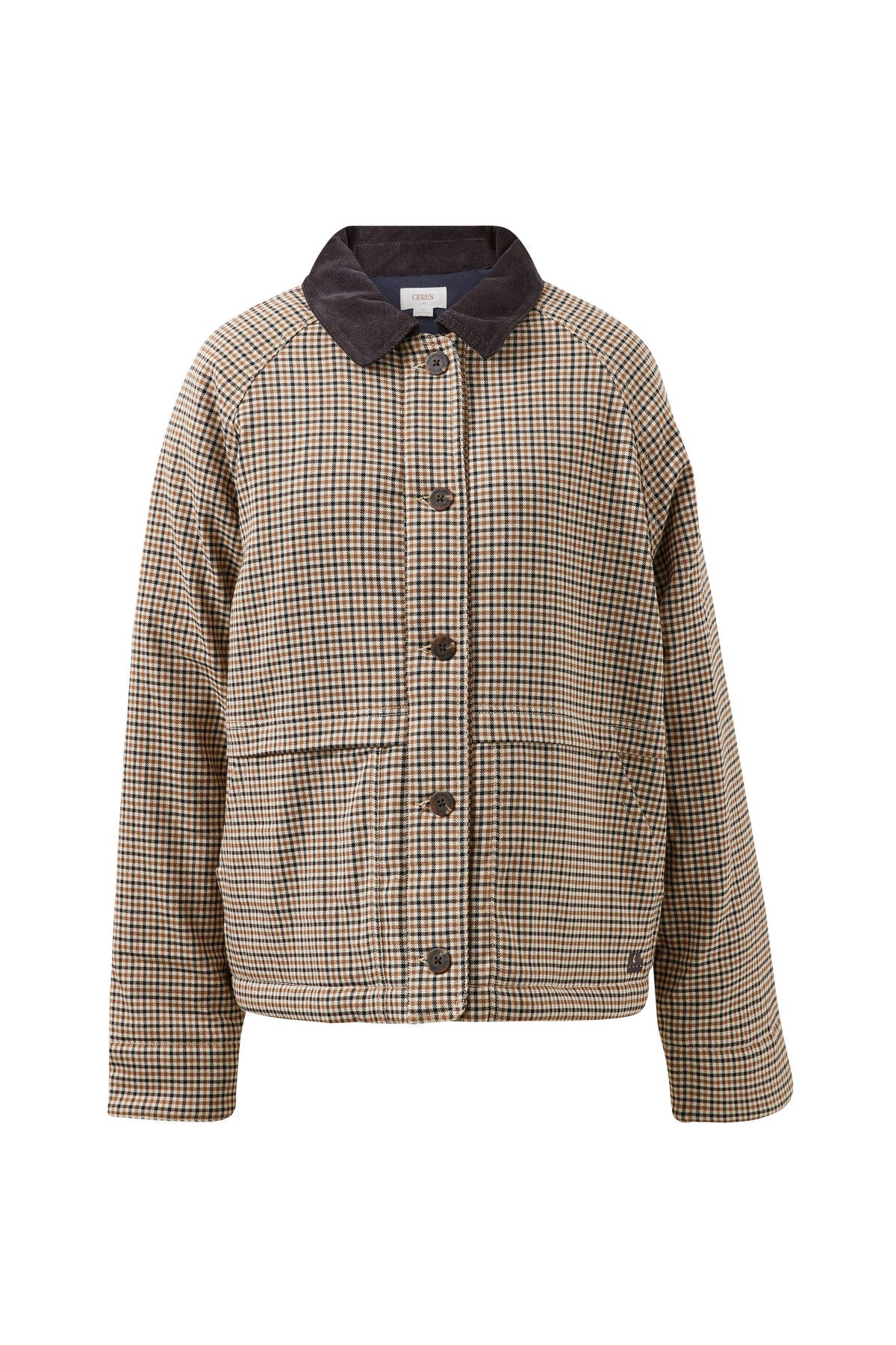 Ceres Life Blair Barn Jacket, Check