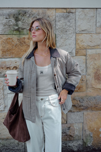Ceres Life Blair Barn Jacket, Check