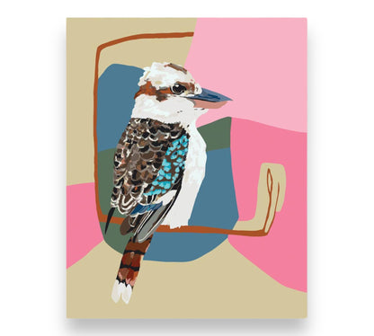 Journey of Something Paint by Numbers, Kookaburra Laugh