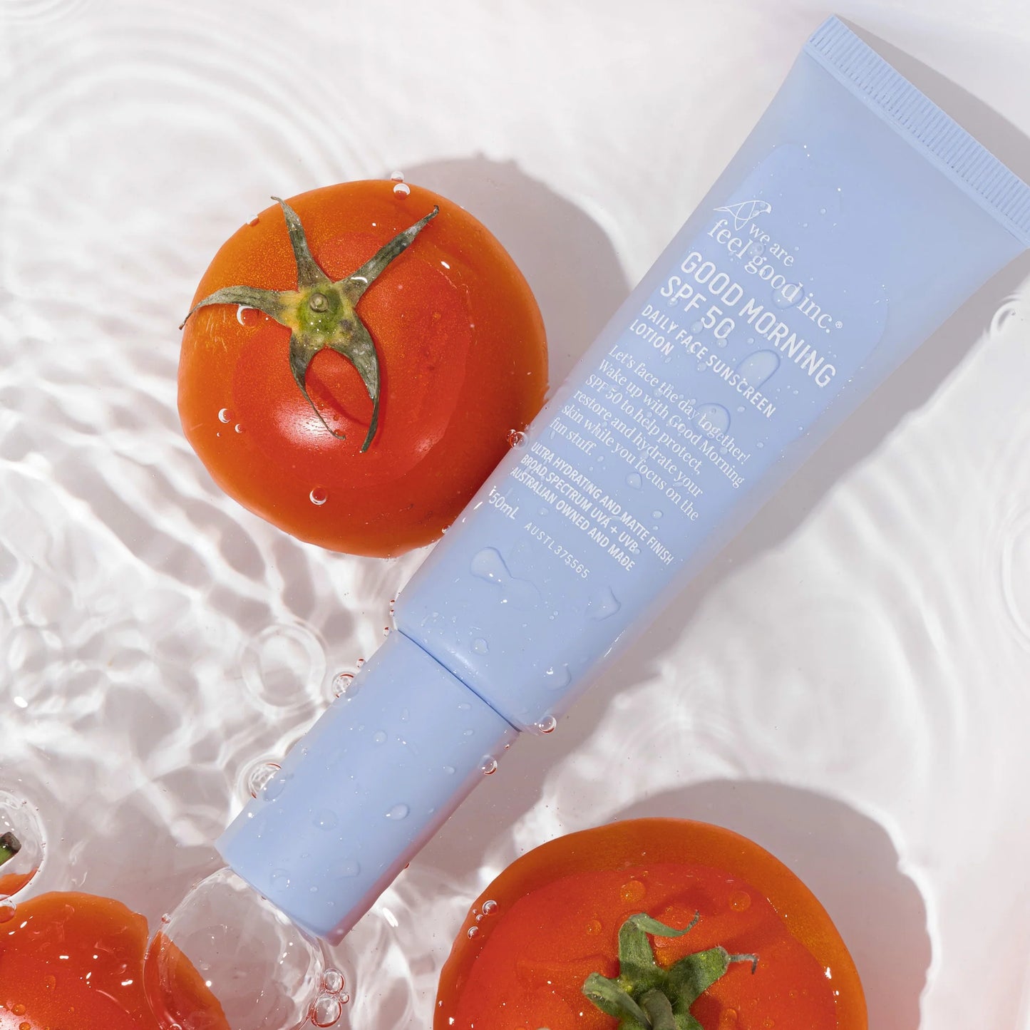 We Are Feel Good Inc. Good Morning Sunscreen Lotion SPF 50, Fragrance Free