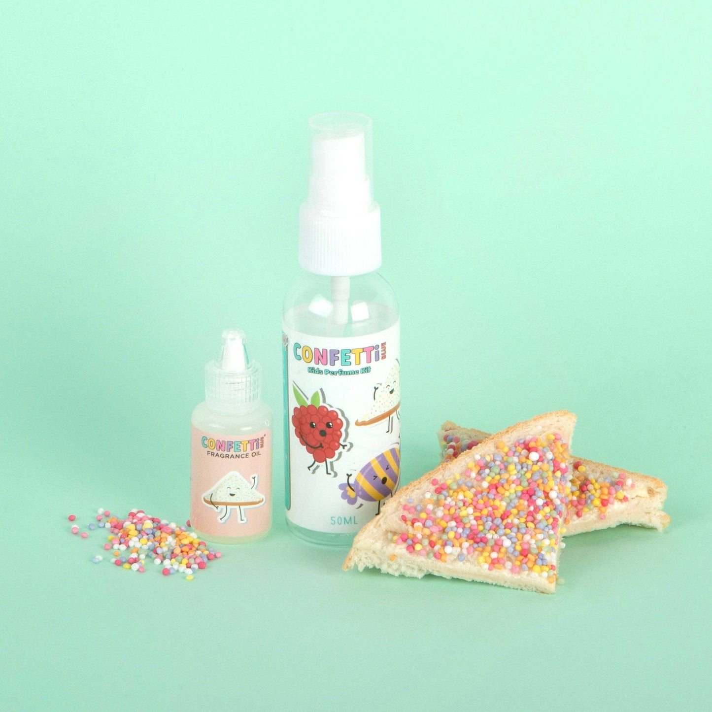 Confetti Blue Fairy Bread Mini Perfume Making Kit