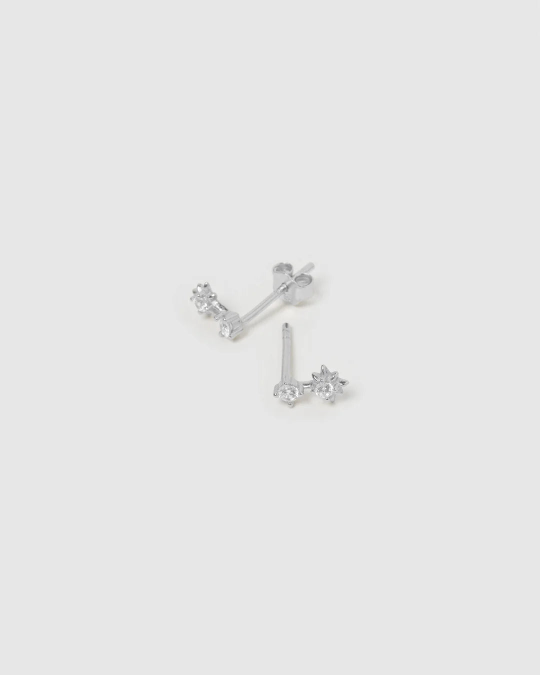 Arms Of Eve Bonnie Stud Earrings, Silver