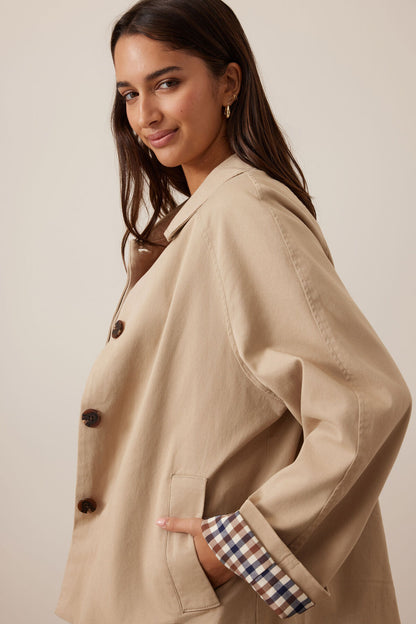 Ceres Life Pia Coat, Sand