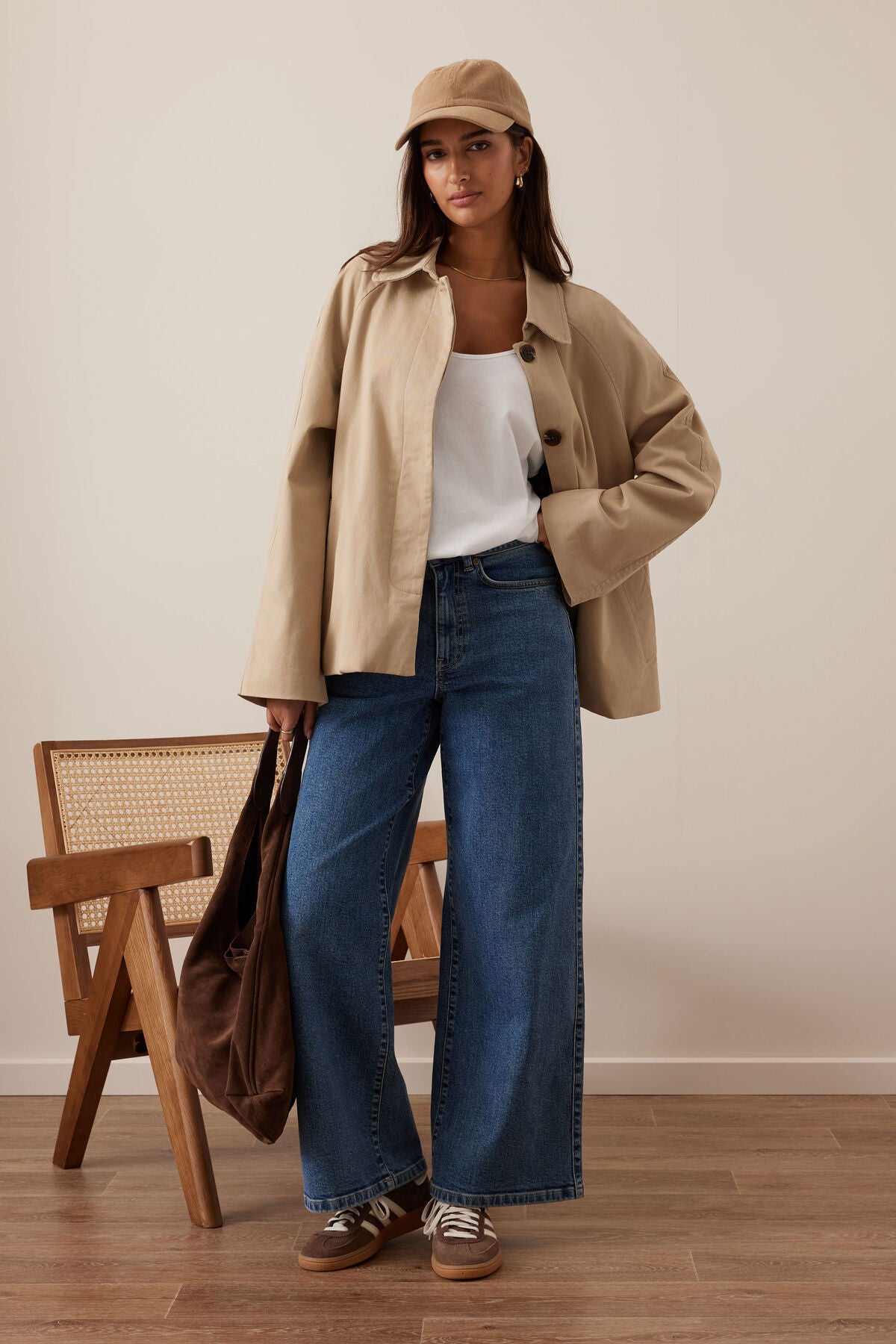 Ceres Life Pia Coat, Sand