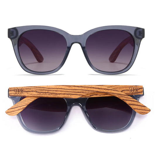 Soek Lila Grace Sunglasses, Midnight Blue
