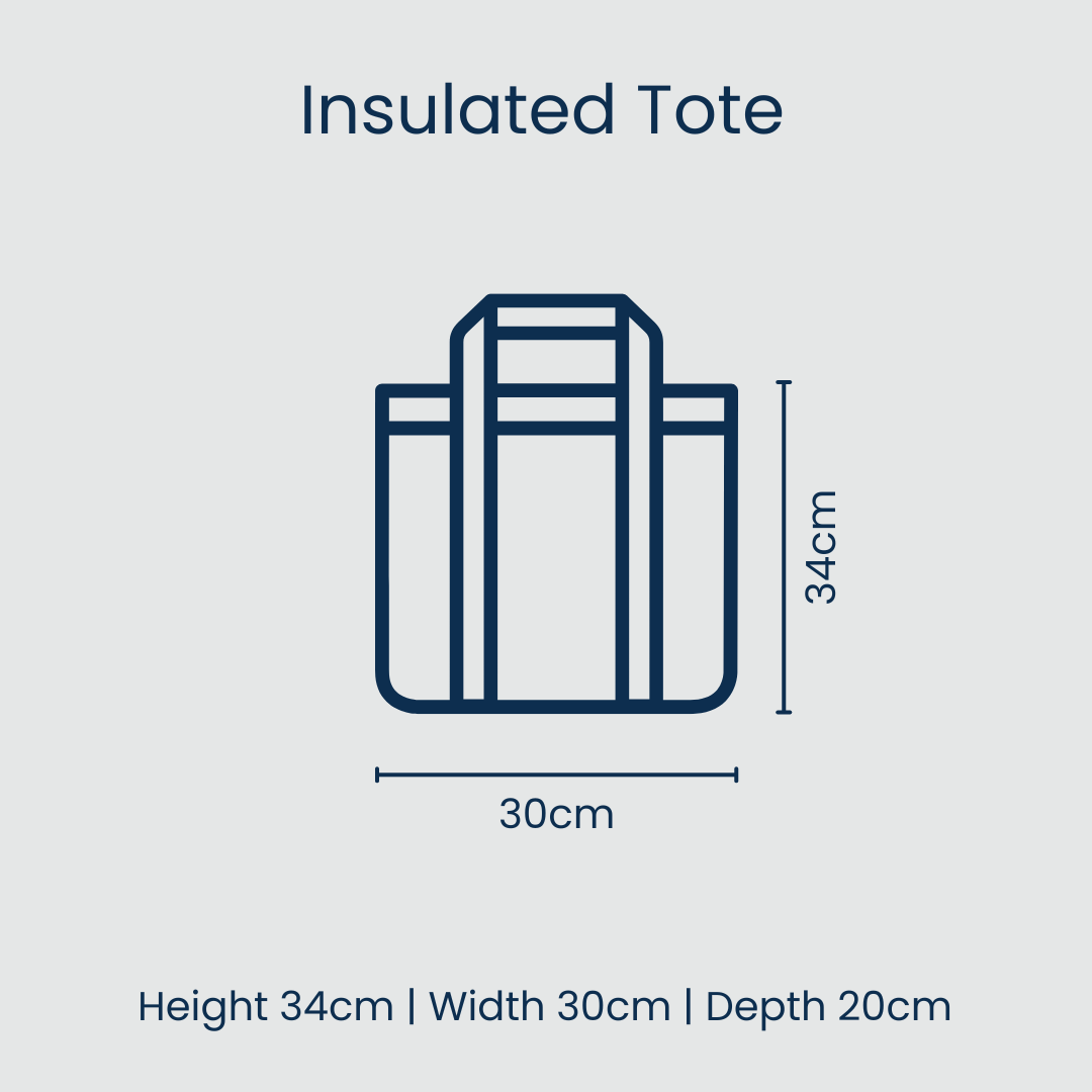 Project Ten Medium Insulated Tote, Coral